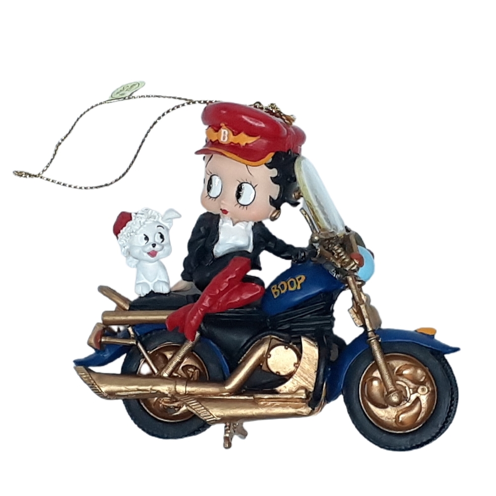 Betty Boop Featuring Pudgy Holiday Christmas Ornament